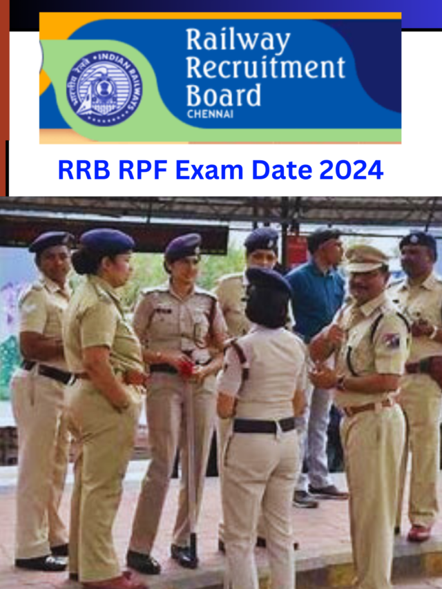 RRB RPF Exam Date 2024