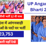 UP Anganwadi Bharti 2024